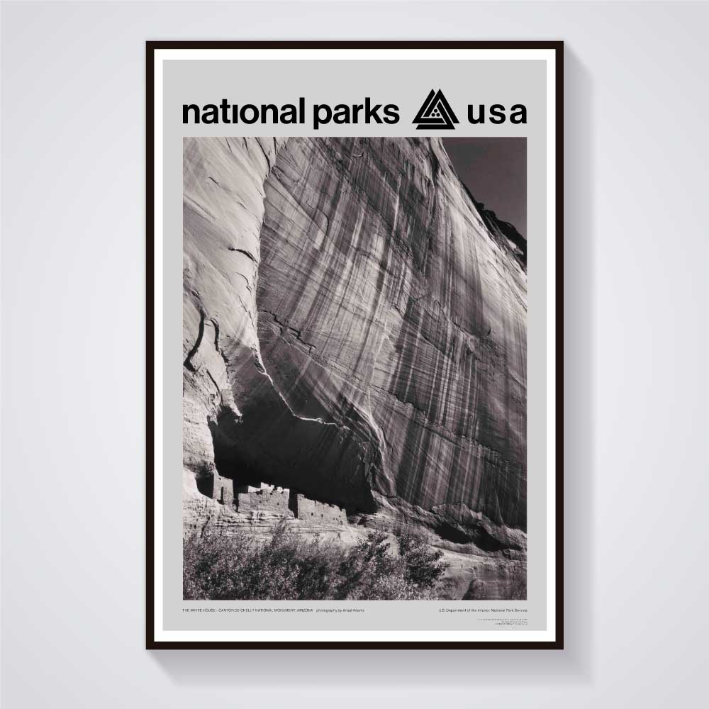 Canyon De Chelly National Monument Poster - Ansel Adams