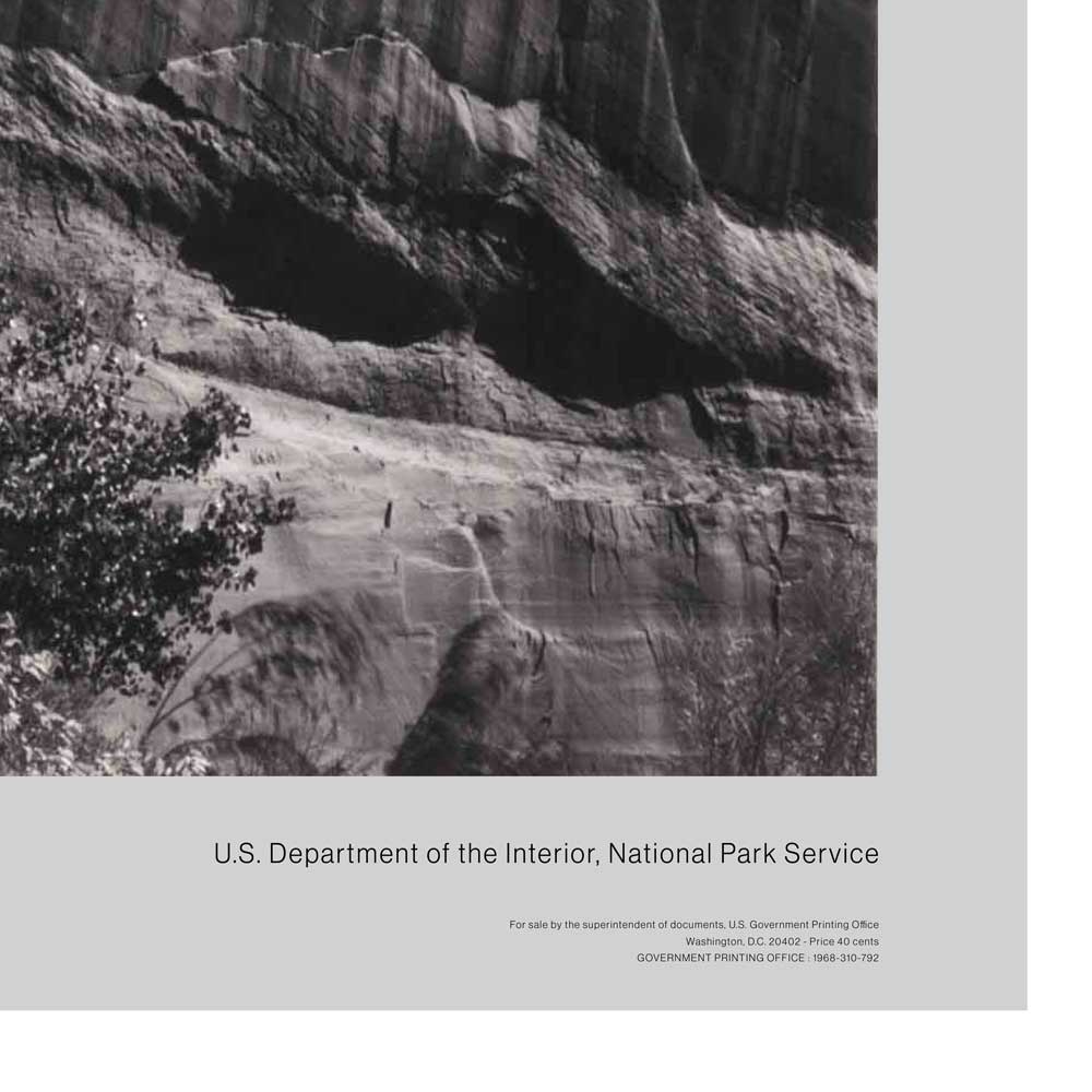 Canyon De Chelly National Monument Poster - Ansel Adams