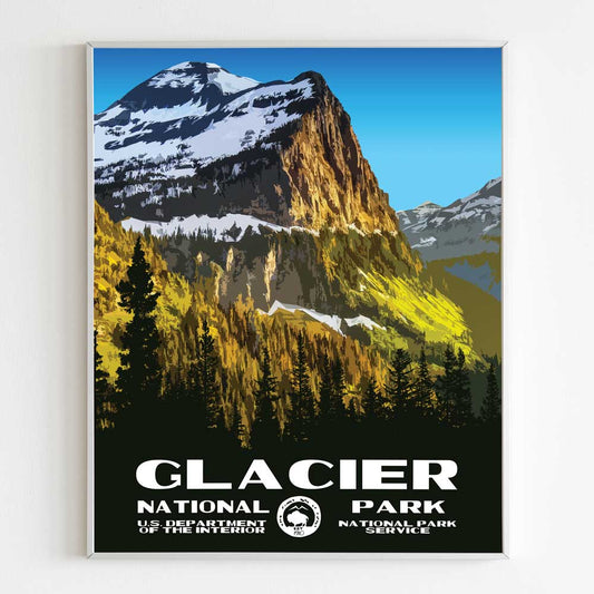 Glacier National Park Poster