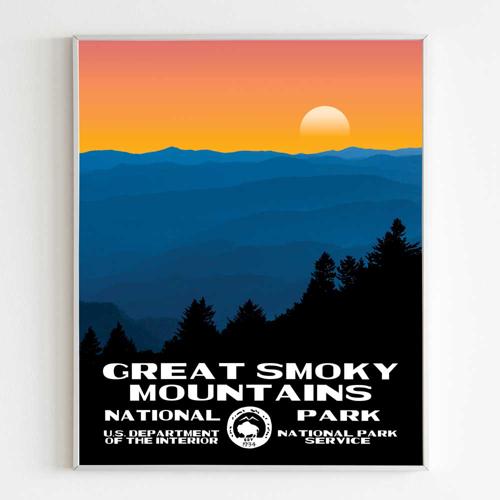 Great Smoky Mountains National Park Poster