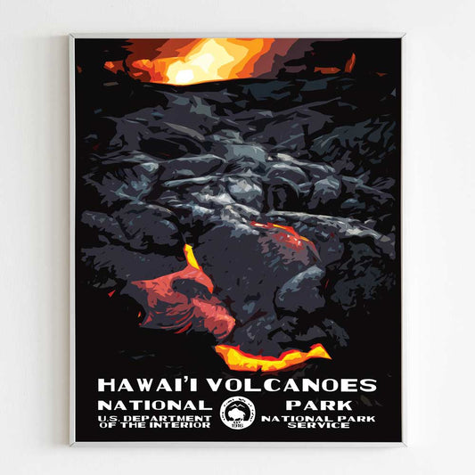 Hawai'i Volcanoes National Park Poster