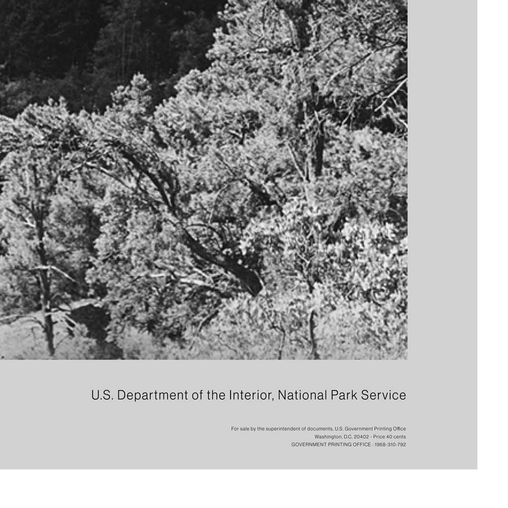 Kings Canyon National Park Poster - Ansel Adams