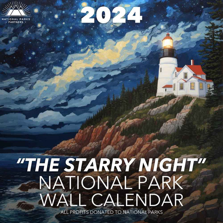 Starry Night 2024 Calendar National Parks Partnership