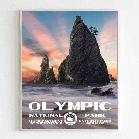 Olympic National Park Poster