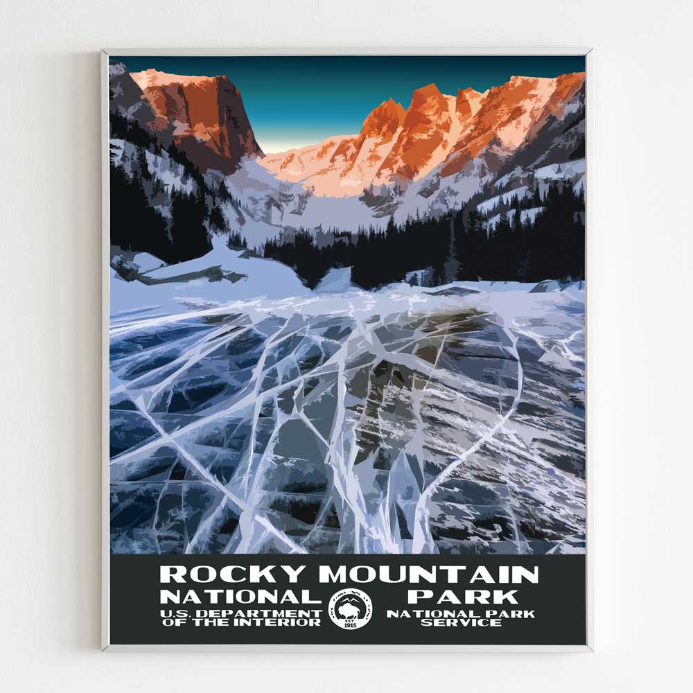 Rocky Mountain National Park Poster