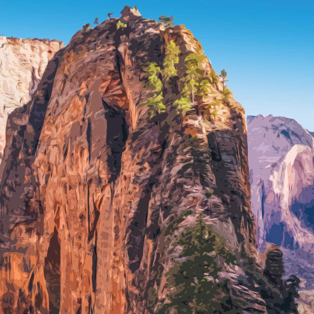 Zion National Park Poster