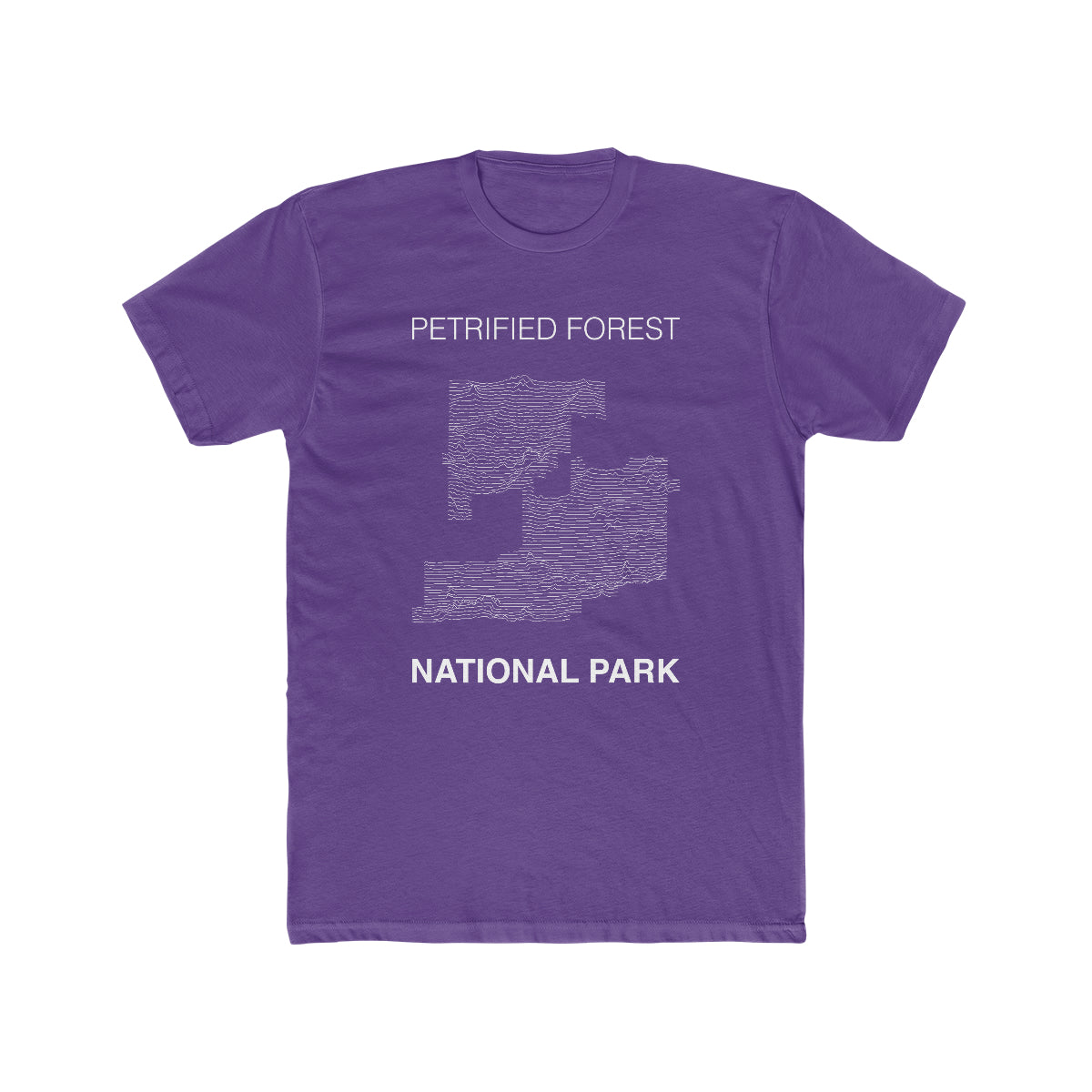 Petrified Forest National Park T-Shirt Lines