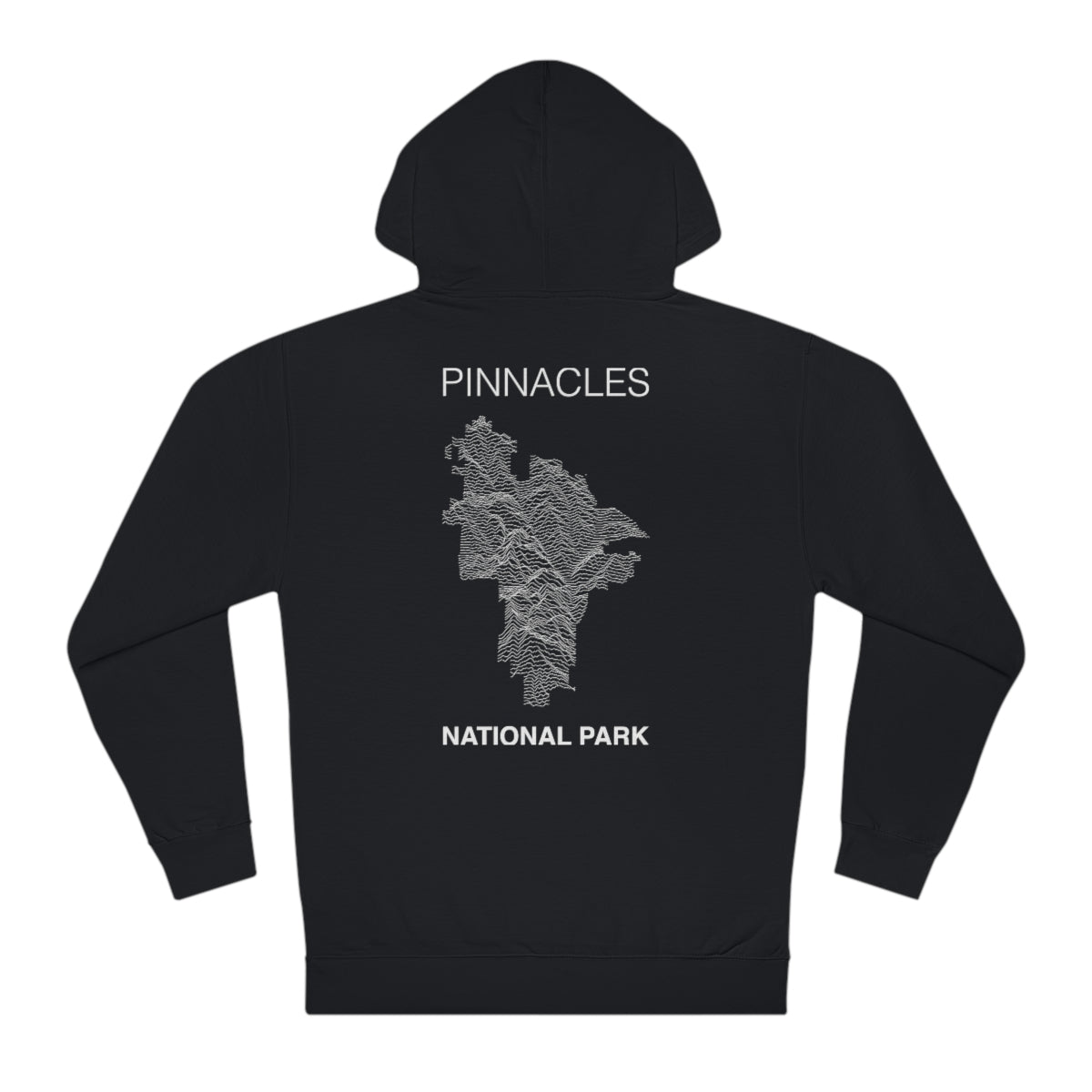 Pinnacles National Park Hoodie - Lines