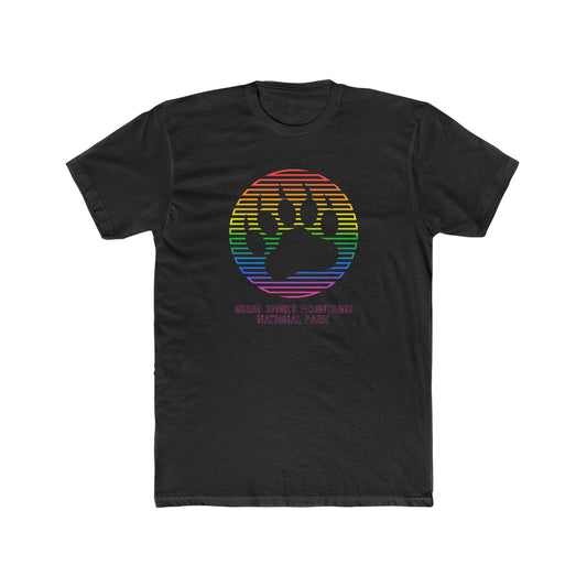 Great Smoky Mountains National Park T-Shirt - Black Bear Track Rainbow