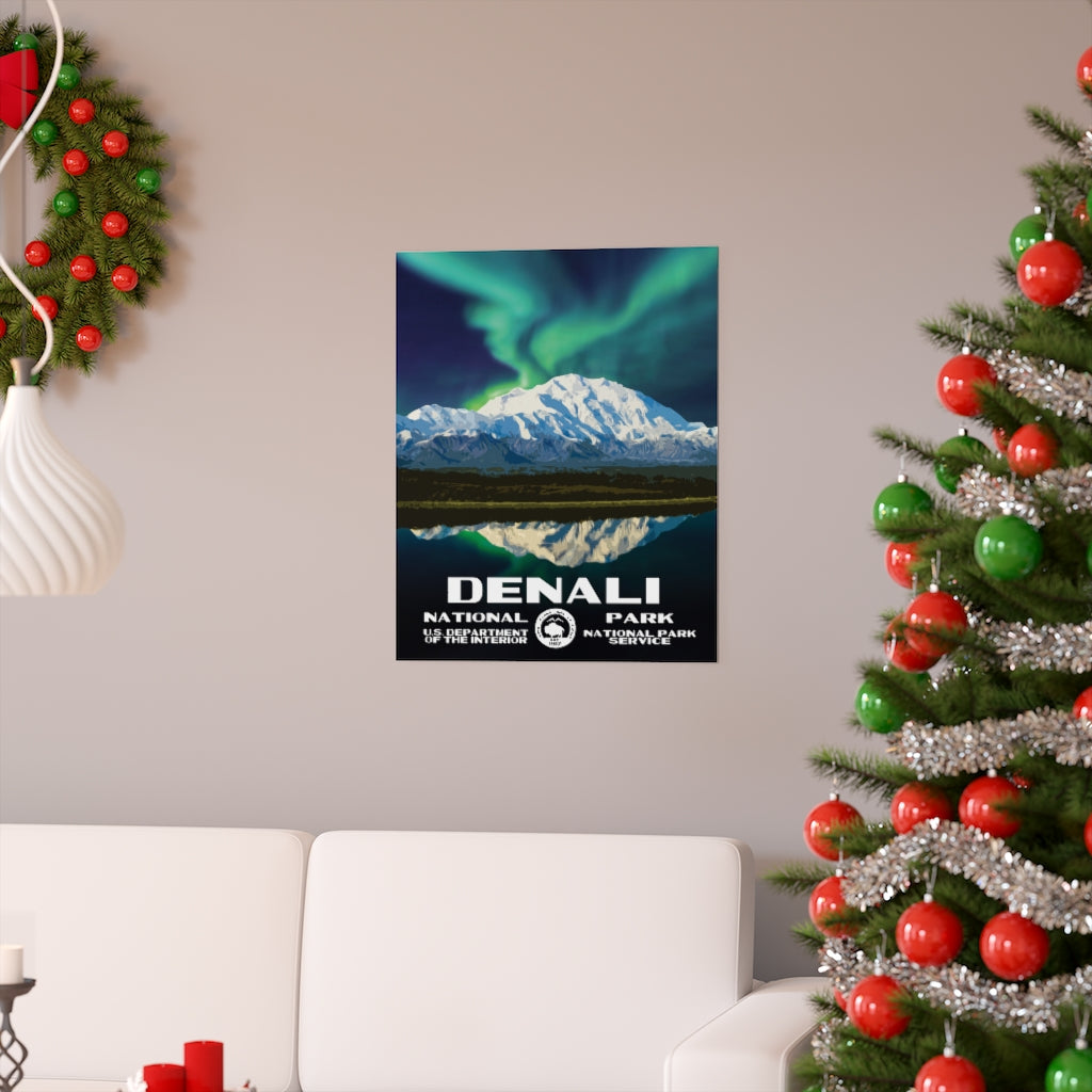 Denali National Park Poster National Parks Partnership