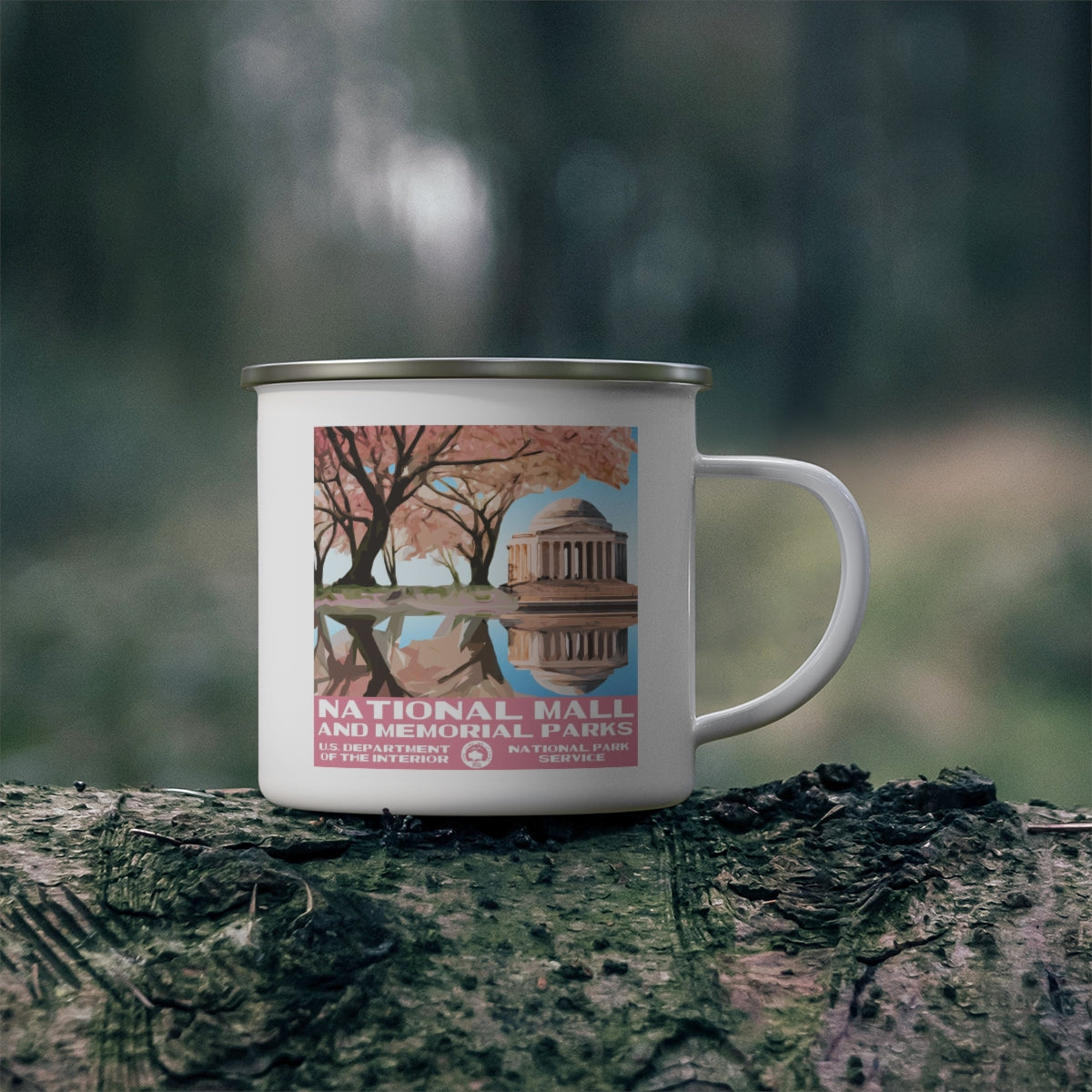 National Mall and Memorial Parks Enamel Camping Mug