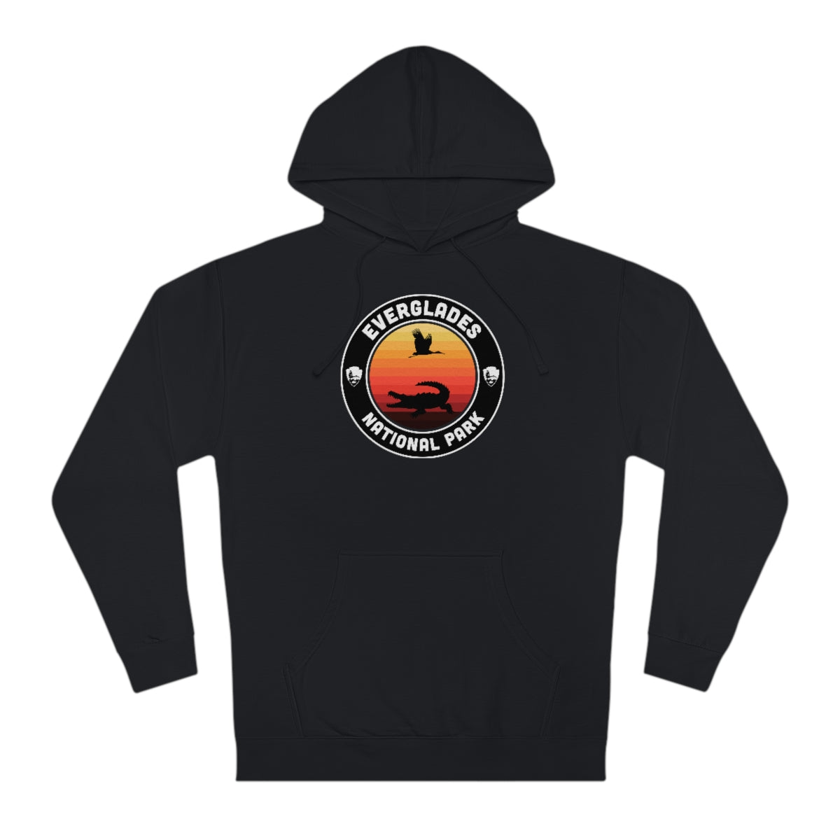 Everglades National Park Hoodie - Round Emblem Design