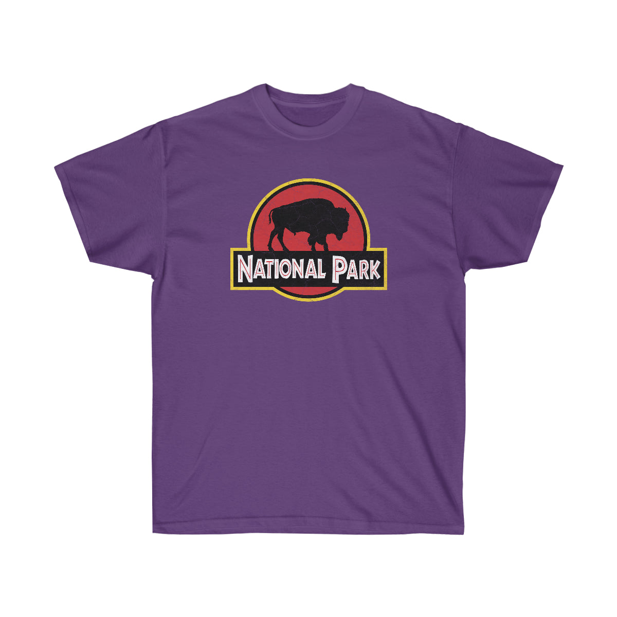 Bison National Park T-Shirt - Parody Logo