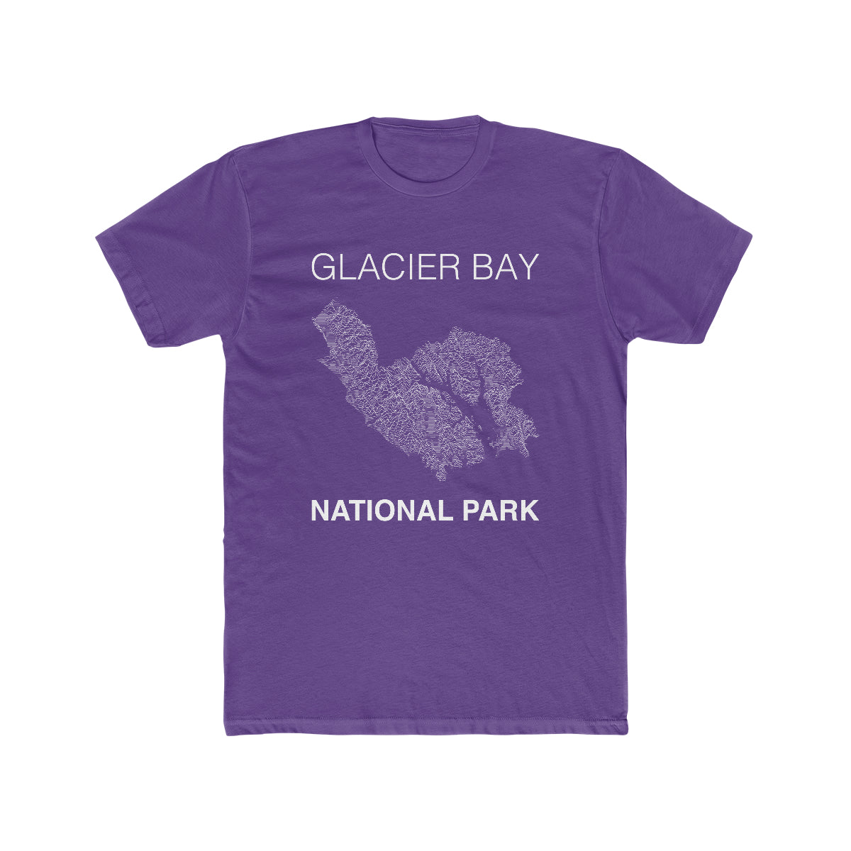 Glacier Bay National Park T-Shirt Lines