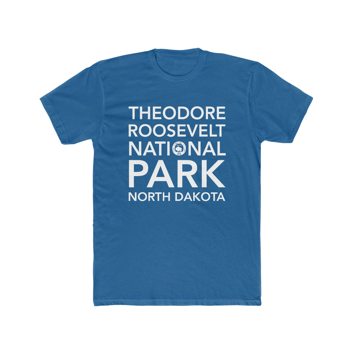 Theodore Roosevelt National Park T-Shirt Block Text
