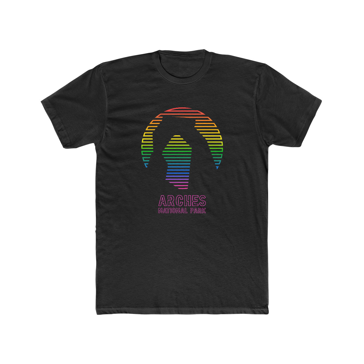 Arches National Park T-Shirt - Rainbow Delicate Arch
