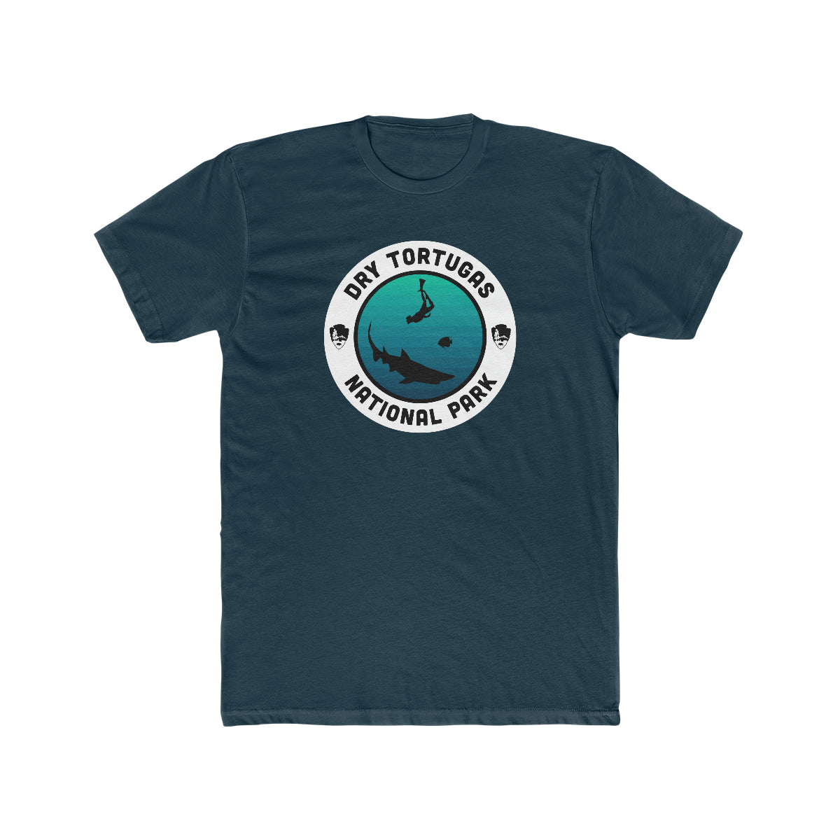 Dry Tortugas National Park T-Shirt - Round Badge Design