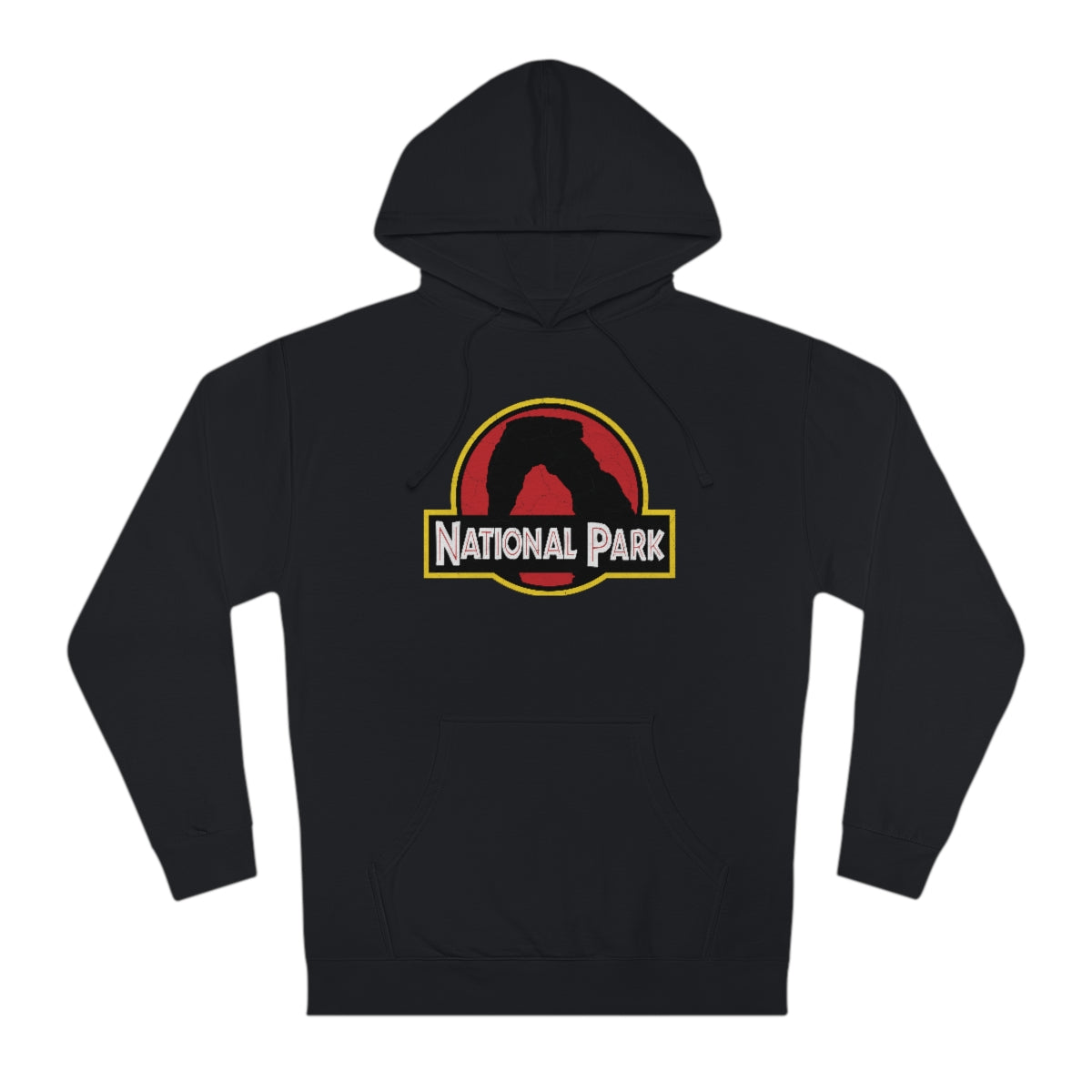 Arches National Park Hoodie - Delicate Arch Parody Logo