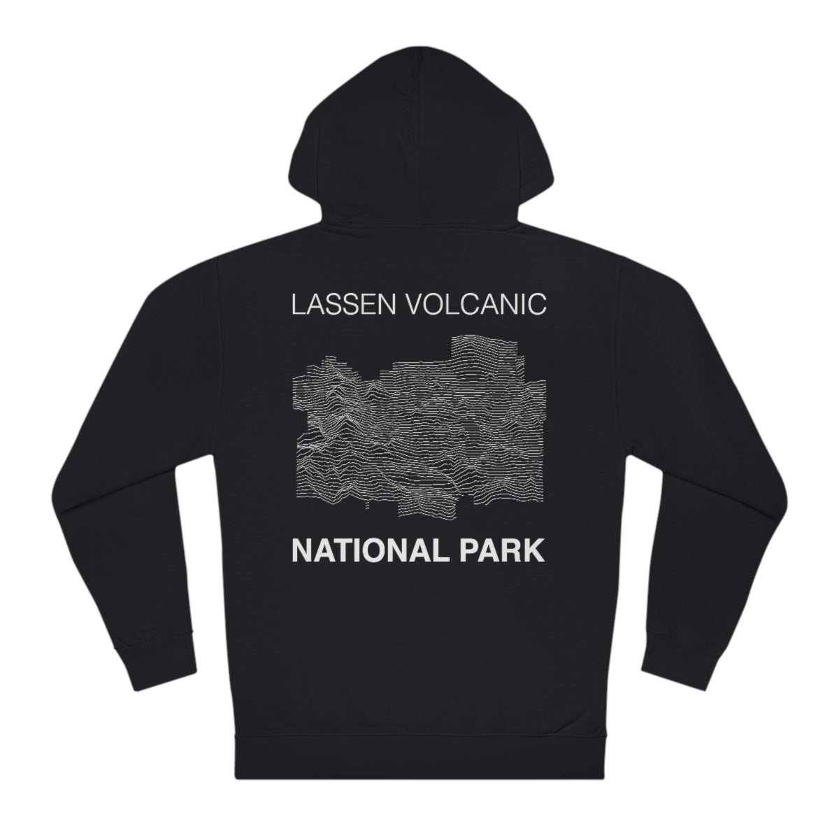 Lassen Volcanic National Park Hoodie - Lines