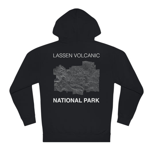 Lassen Volcanic National Park Hoodie - Lines