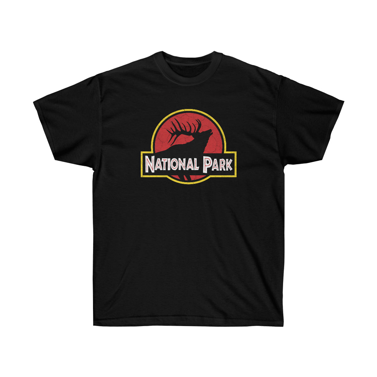 Elk National Park T-Shirt - Parody Logo