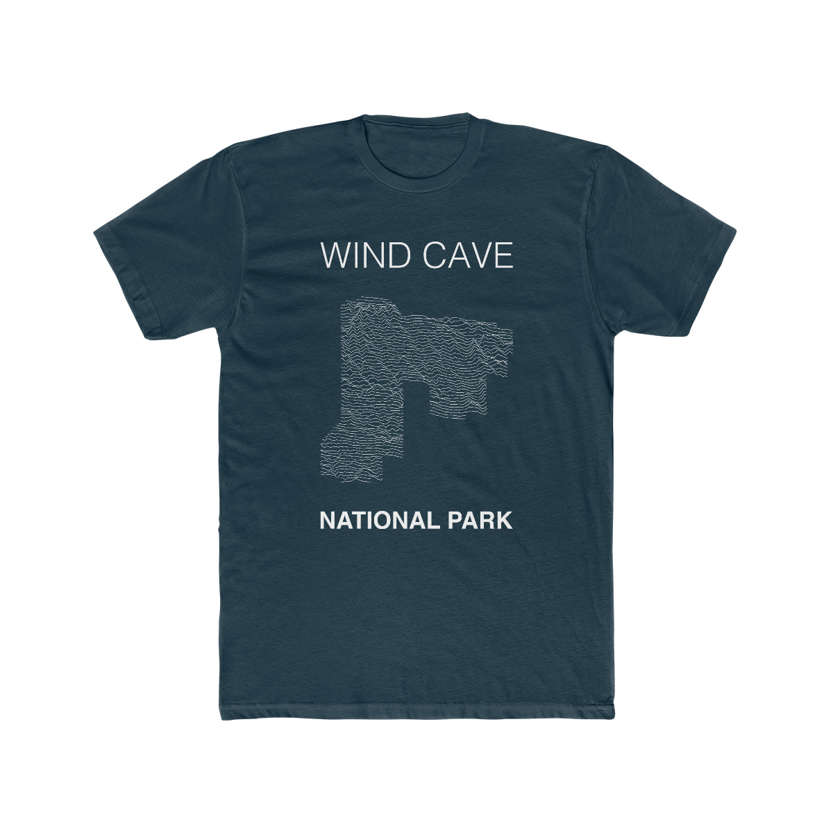 Wind Cave National Park T-Shirt Lines