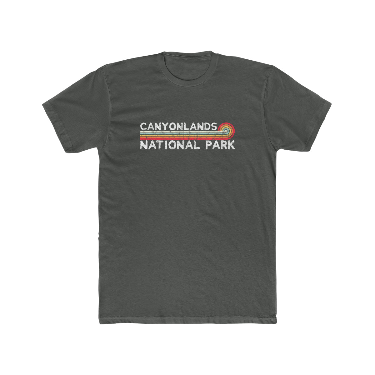 Canyonlands National Park T-Shirt - Vintage Stretched Sunrise