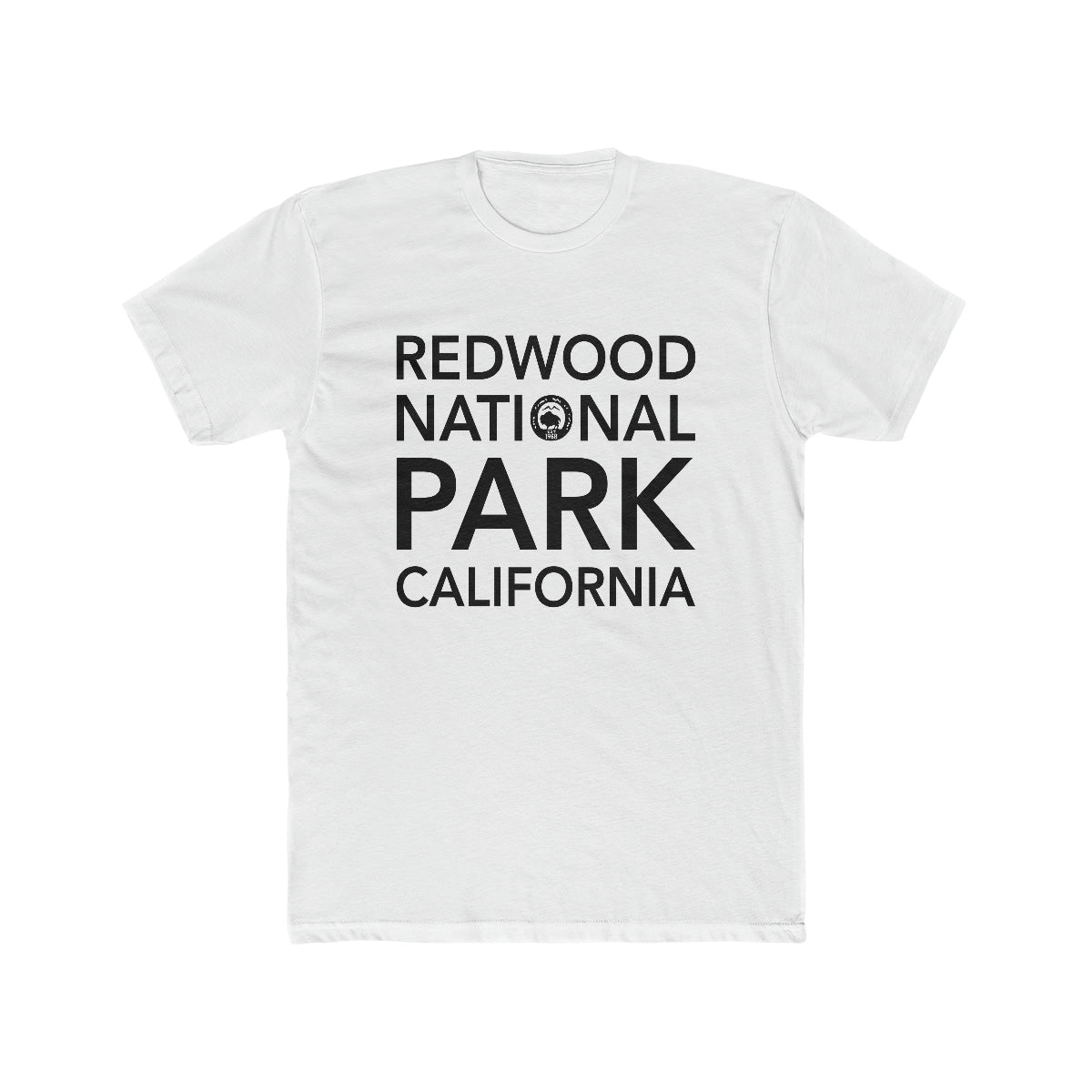 Redwood National Park T-Shirt Block Text
