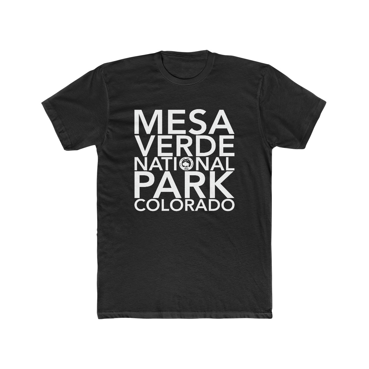 Mesa Verde National Park T-Shirt Block Text