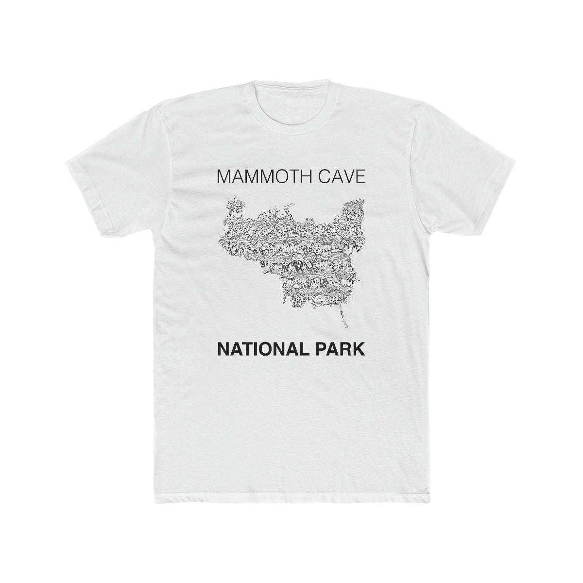 Mammoth Cave National Park T-Shirt Lines