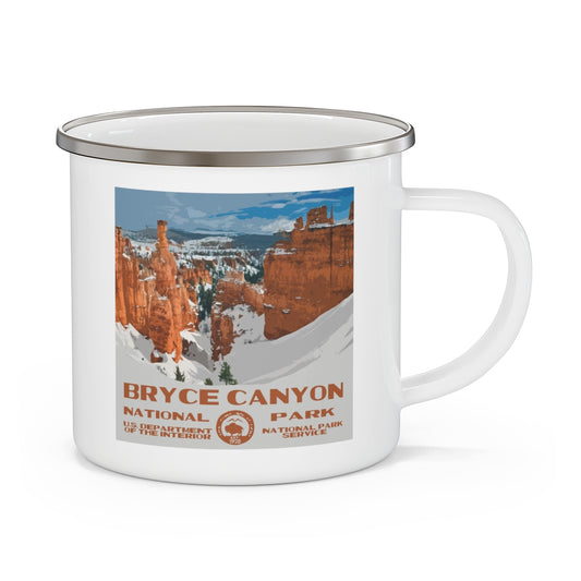 Bryce Canyon National Park Enamel Camping Mug
