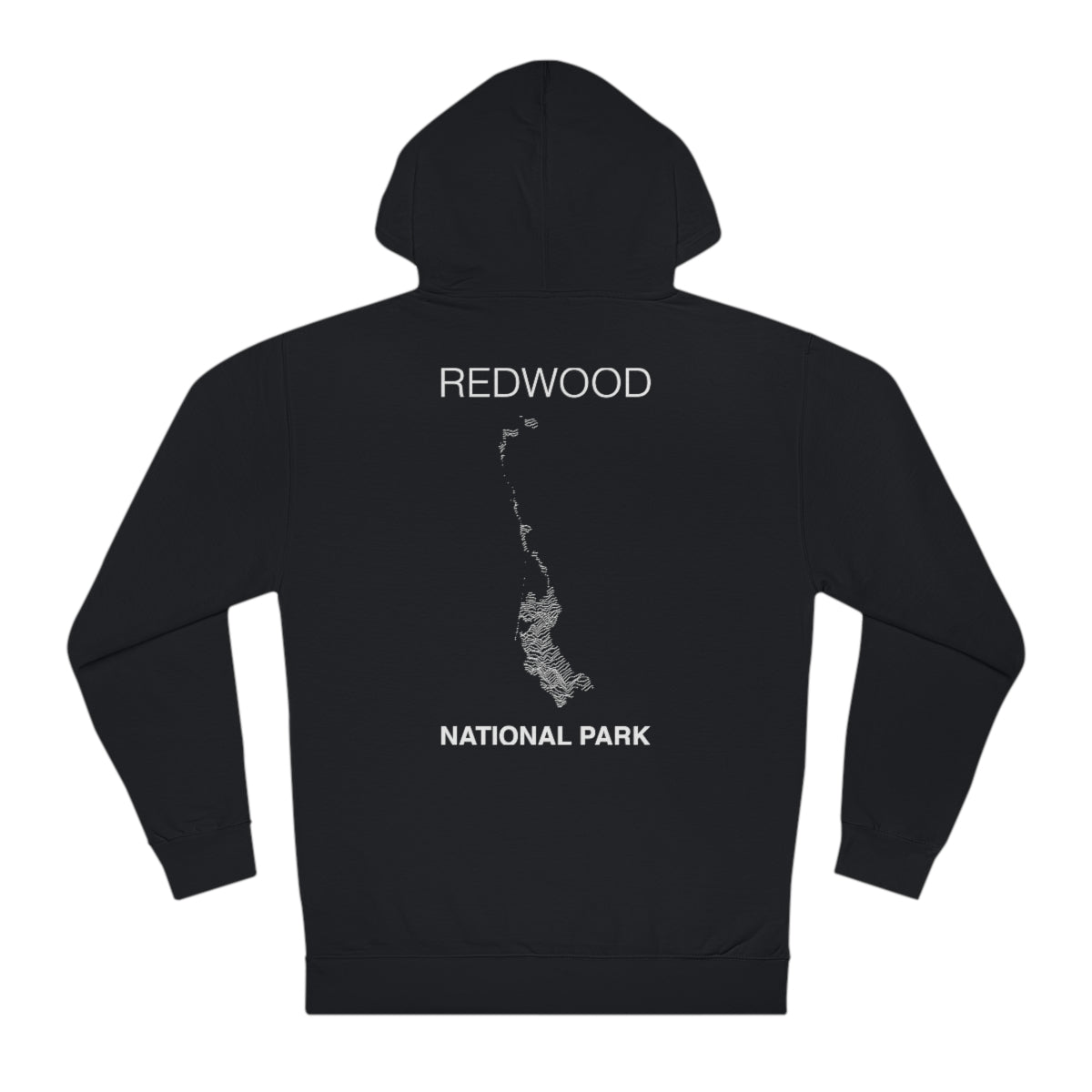 Redwood National Park Hoodie - Lines