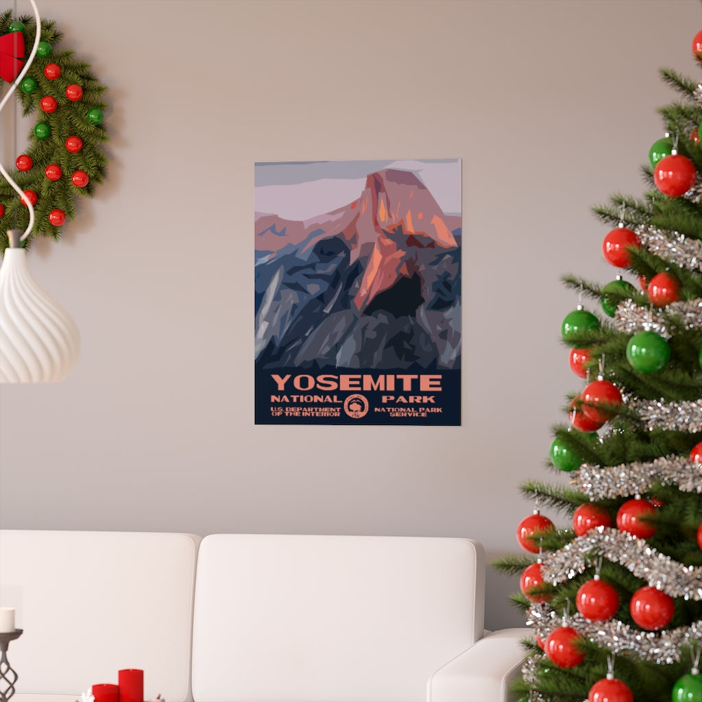Yosemite National Park Poster National Parks Partnership