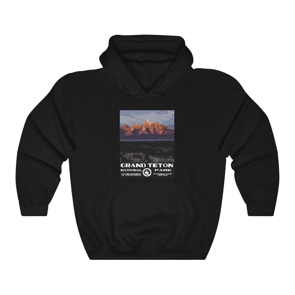 Grand Teton National Park Hoodie - Sunrise National Parks Partnership