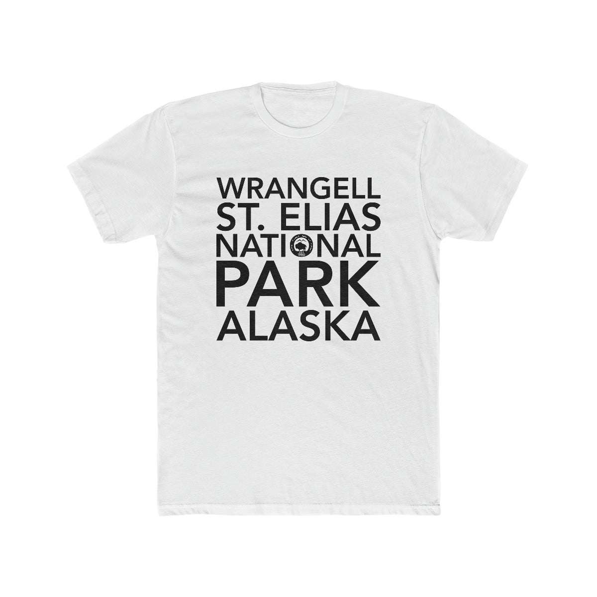 Wrangell St. Elias National Park T-Shirt Block Text