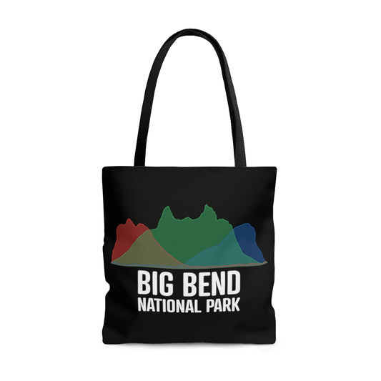 Big Bend National Park Tote Bag - Histogram