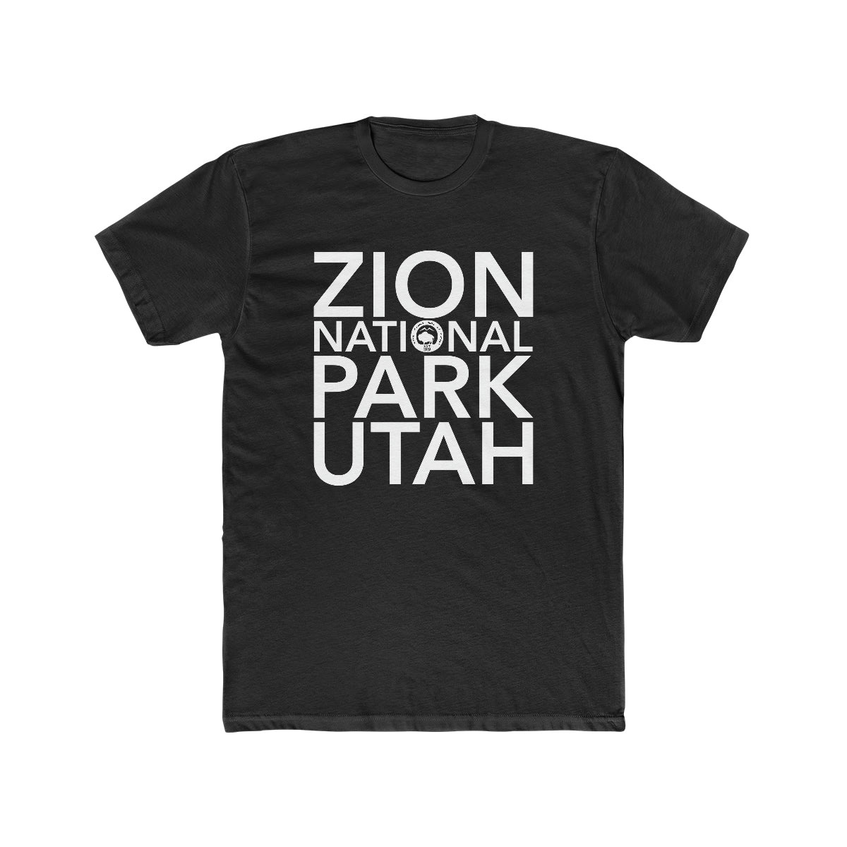 Zion National Park T-Shirt Block Text