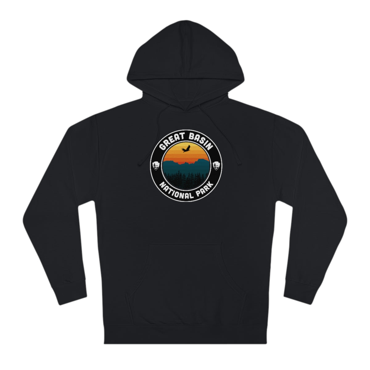 Great Basin National Park Hoodie - Round Emblem Design