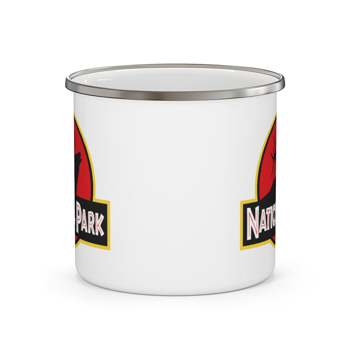 Elk National Park Mug - Parody Logo 12oz