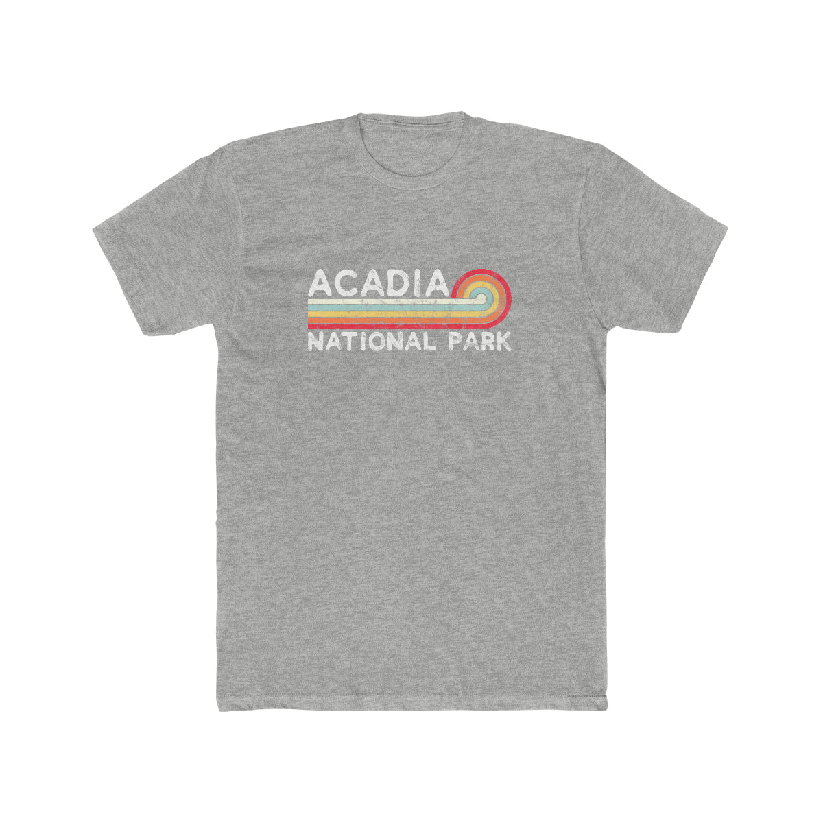 Acadia National Park T-Shirt - Vintage Stretched Sunrise