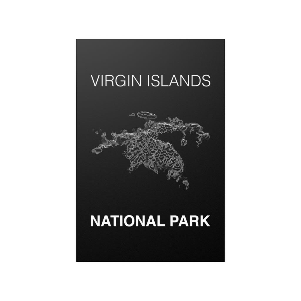 Virgin Islands National Park - Unknown Pleasures Lines National Parks Partnership