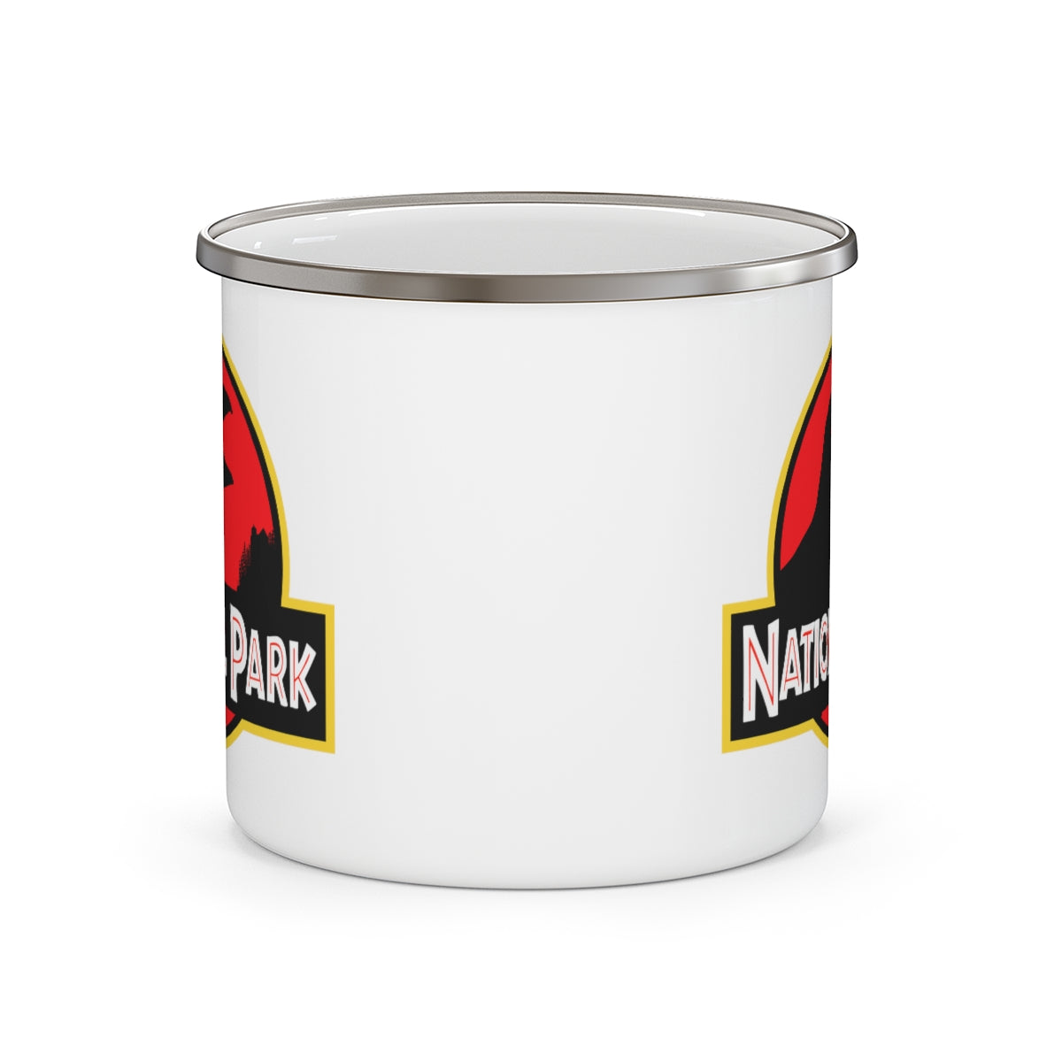 Puffin Acadia National Park Mug - Parody Logo 12oz