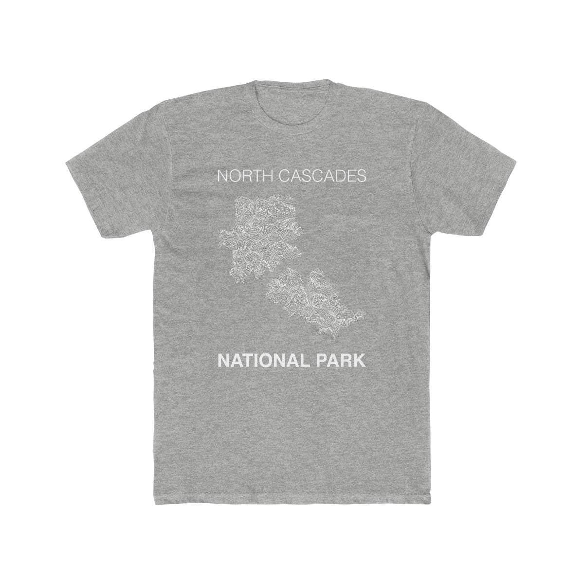 North Cascades National Park T-Shirt Lines