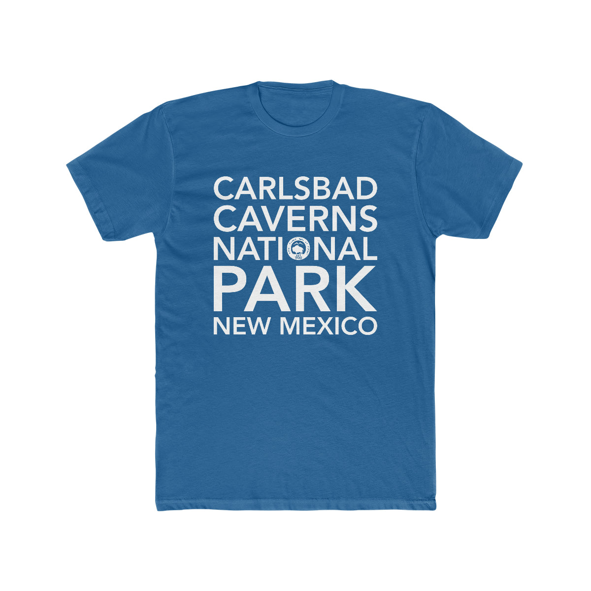 Carlsbad Caverns National Park T-Shirt Block Text
