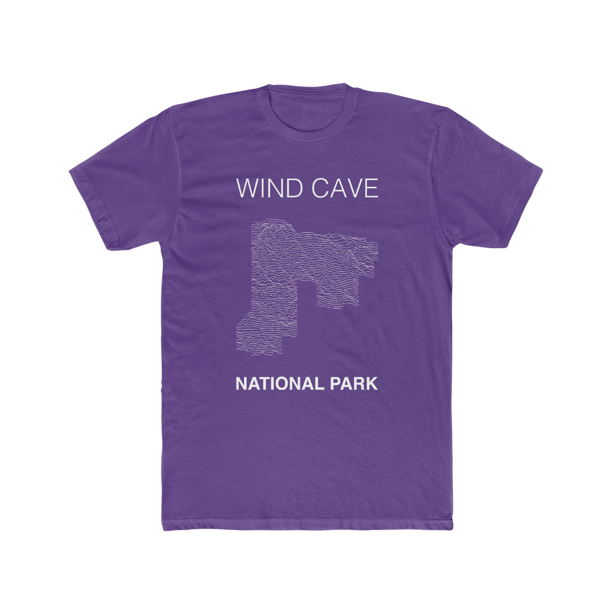 Wind Cave National Park T-Shirt Lines