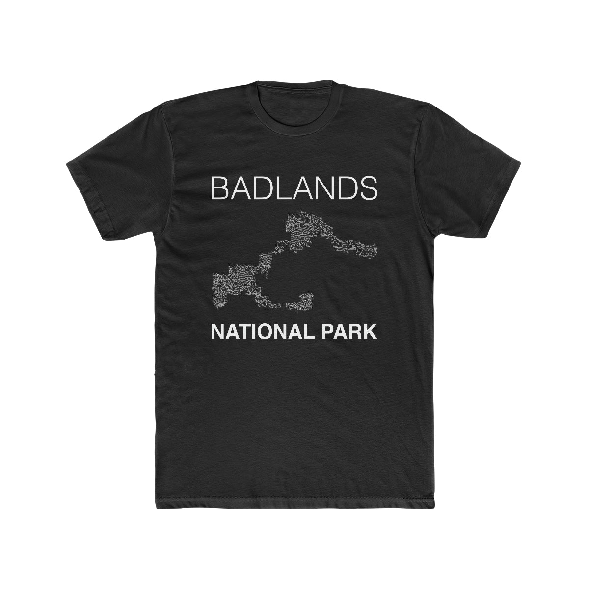 Badlands National Park T-Shirt Lines