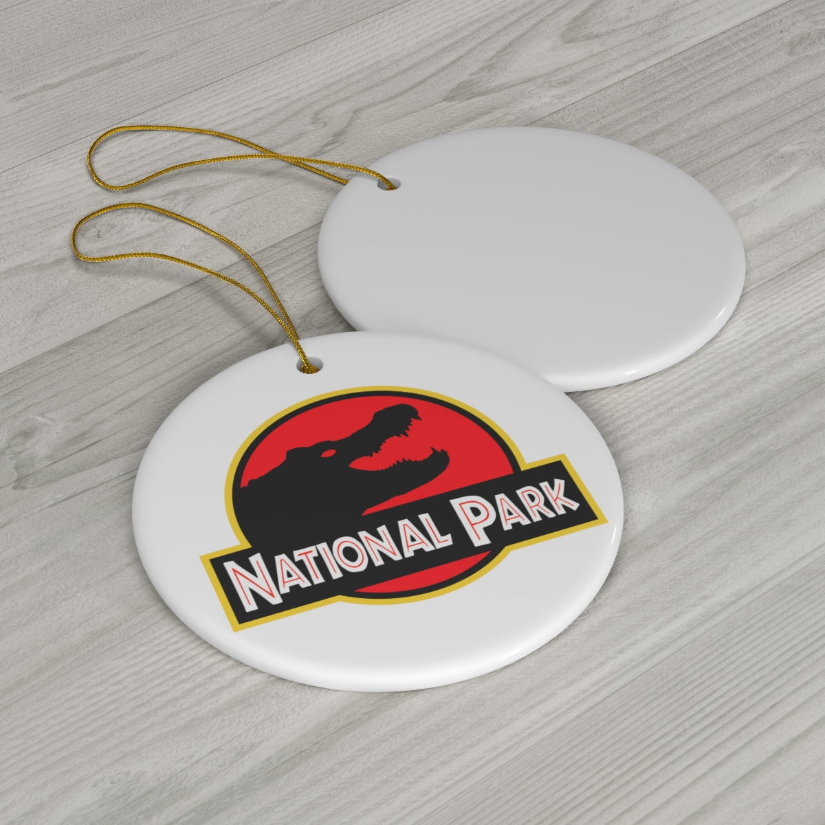 Everglades National Park Ornament - Parody Logo