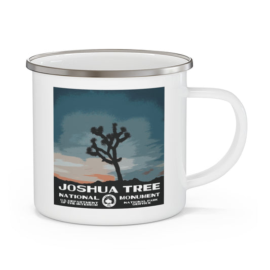 Joshua Tree National Park Enamel Camping Mug