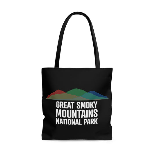 Great Smoky Mountains National Park Tote Bag - Histogram