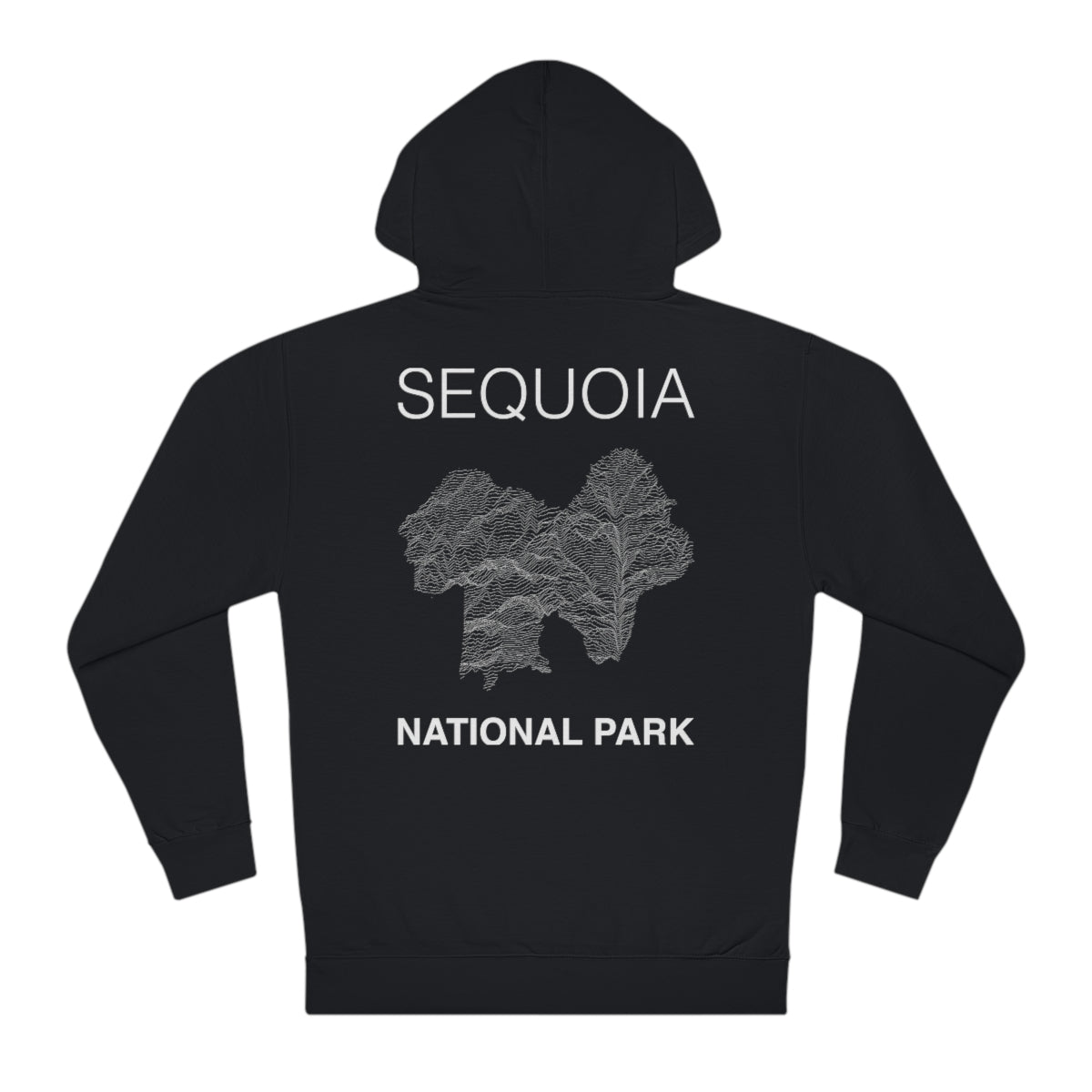 Sequoia National Park Hoodie - Lines